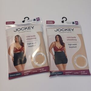 NEW Jockey Essentials Core Body Shaping Boy Shorts sz XXL